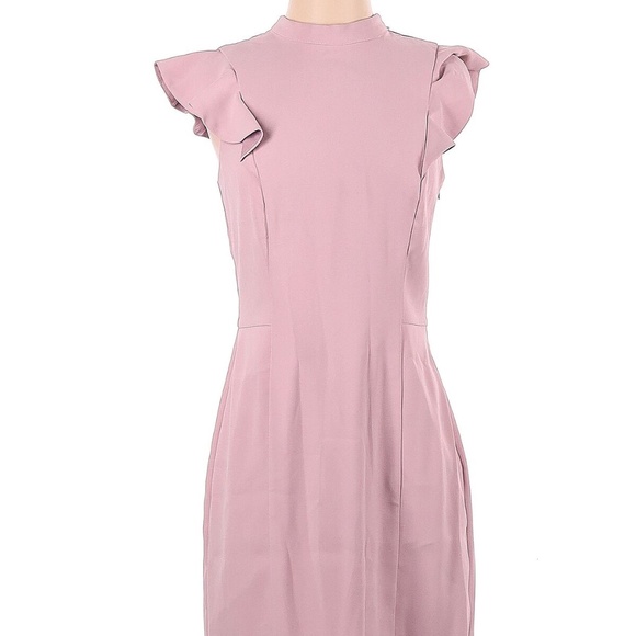 Adelyn Rae Pink Ruffle Dress - Picture 4 of 6